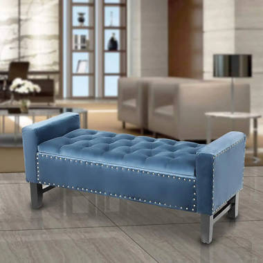 Side best sale bed bench